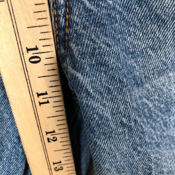 Revice Women's Wide Leg 5 Pocket Fashion L.A High Rise Denim Jeans Size 27x32 - Picture 5 of 9